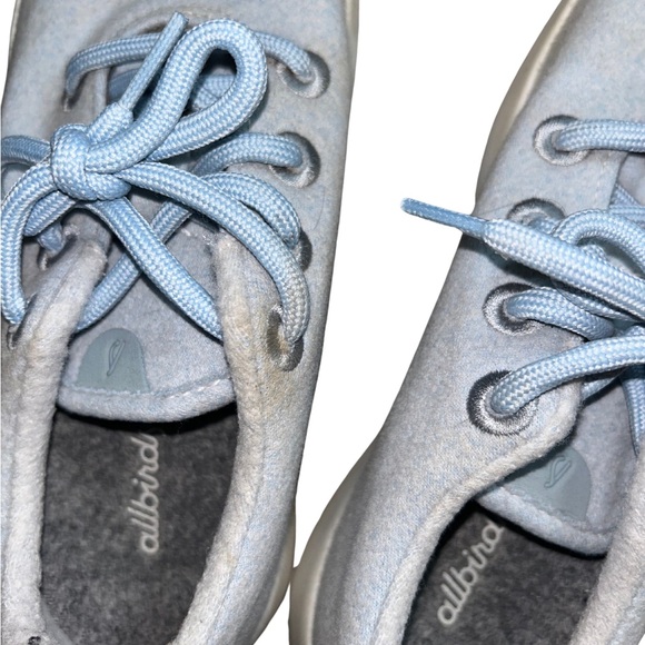 Allbirds | Light Blue Wool Runners | Size 8 - Picture 7 of 9